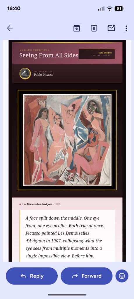 Seeing From All Sides - Pablo Picasso